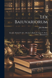 Lex Baiuvariorum