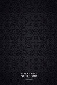 Black Paper Notebook Sketchbook