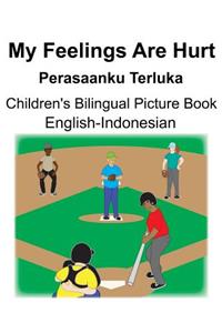 English-Indonesian My Feelings Are Hurt/Perasaanku Terluka Children's Bilingual Picture Book