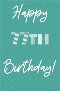 Happy 77th Birthday