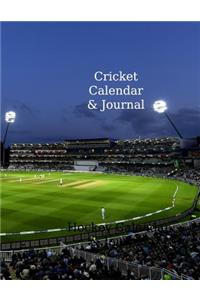 Cricket Calendar & Journal: Dot Grid Journal with Weekly Calendar page, Dot Pages and Sketch Pages for you to record all your activities and meet ups for a year.