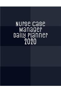Nurse Case Manager Daily Planner 2020