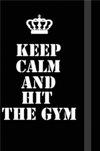 Keep Calm And Hit The Gym