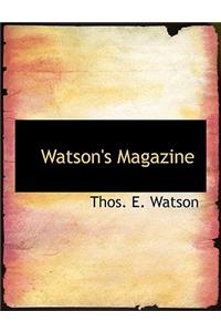 Watson's Magazine