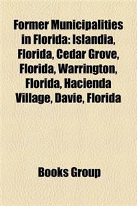 Former Municipalities in Florida