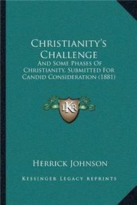 Christianity's Challenge