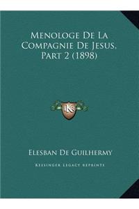 Menologe De La Compagnie De Jesus, Part 2 (1898)