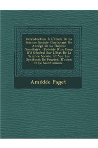Introduction A L'Etude de La Science Sociale