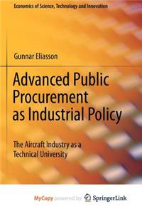 Advanced Public Procurement as Industrial Policy