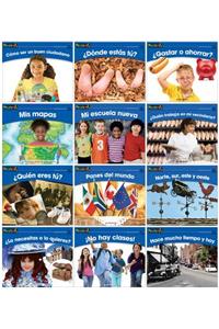 Spanish Rising Readers Social Studies Single Copy Boxed Set Volume 2