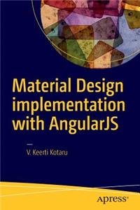 Material Design Implementation with Angularjs