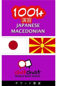 1001+ Exercises Japanese - Macedonian