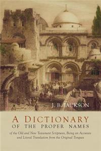 Dictionary of Scripture Proper Names