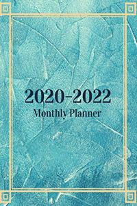 Monthly Planner for 2020/2022- 3-Year Planner Schedule Organizer- January 2020/December 2022 8.5