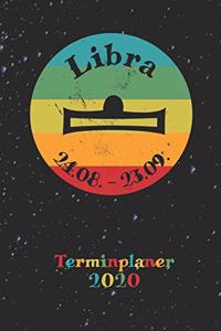 2020 Terminplaner - Sternzeichen Libra Waage