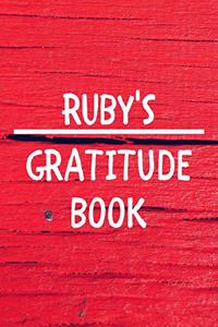 Ruby's Gratitude Journal