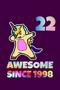 Dabbing Unicorn Awesome Since 2001 19th Birthday