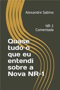 Quase tudo o que eu entendi sobre a Nova NR-1