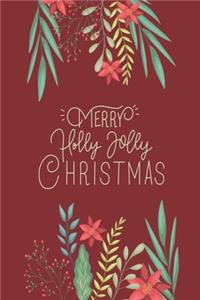 Merry Christmas journal Notebook