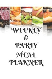 Weekly Meal & Party Planner