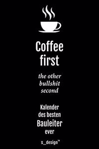 Kalender 2020 für Bauleiter