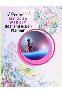 I LOVE me, my 2020 weekly goal and vision planner