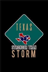 Texas stronger than storm