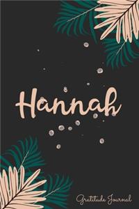 Hannah Gratitude Journal
