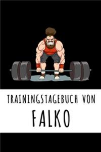 Trainingstagebuch von Falko