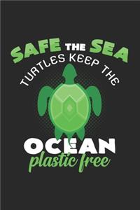 Safe the Sea Turtles keep the Ocean plastic free