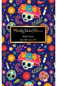 Monthly Pocket Planner Five Year
