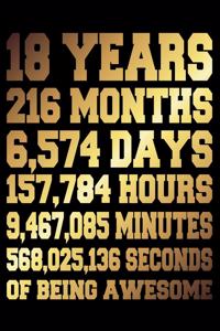 18 Years Of Being Awesome