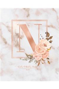 Weekly & Monthly Planner 2020 N