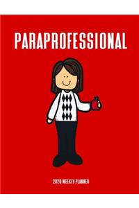 Paraprofessional 2020 Weekly Planner