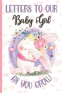Letters To Our Baby Girl as You Grow