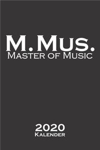 Master of Music Kalender 2020