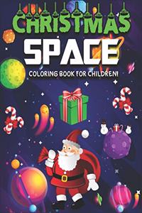 Christmas Space Coloring Book for Children!