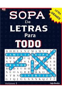SOPA De LETRAS Para TODO