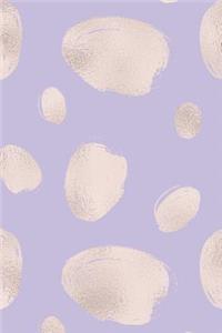 Cute Pattern Rose Gold Sketchbook 1