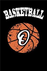 O Monogram Initial Basketball Journal