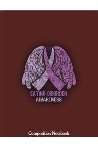 Eating Disorder Awareness Composition Notebook