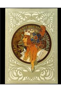 Byzantine Blonde (Alphonse Mucha) Notebook/Journal
