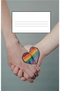 Hands Dot Grid Book - We Are All Humans