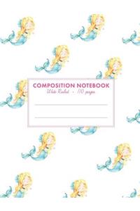 Composition Notebook Wide Ruled 110 Pages