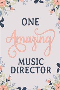 One Amazing Music Director