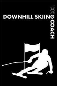 Downhill Skiing Coach Notebook