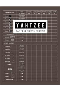 Yahtzee Score Record