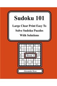 Sudoku 101 Book 3