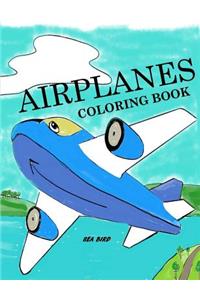 Airplanes Coloring Book