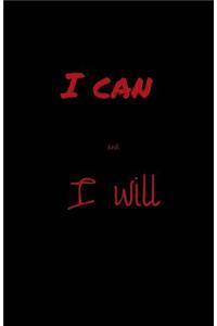 I Can and I Will